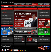 Screenshot del Sito Web di VC Poker